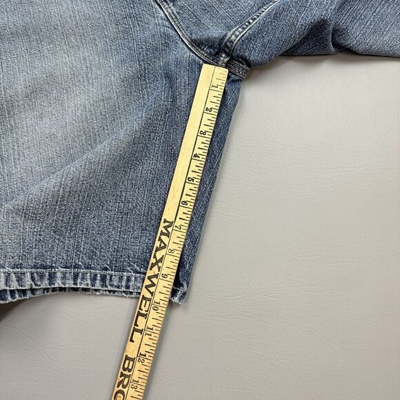 Vintage Arizona Jeans Shorts Mens 34 Denim Carpenter Baggy Relaxed Skate Y2K - Picture 3 of 11